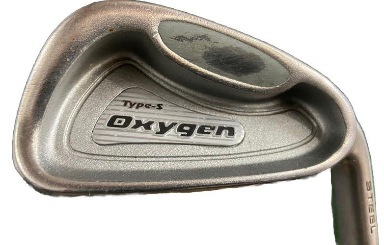 Pinemeadow Golf Oxygen Type-S Steel 7 Iron RH Senior Graphite 37" New Jumbo Grip