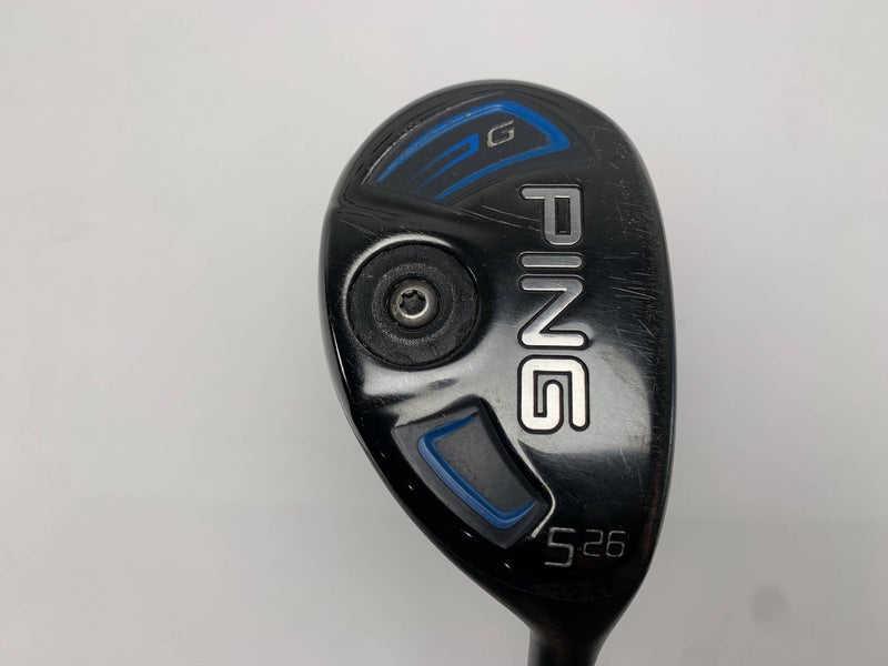 Ping G 2016 5 Hybrid 26* Alta 70g Regular Graphite Mens RH Midsize Grip