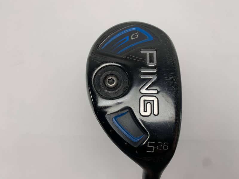 PING G Hybrid #5 26° ALTA J50H S Ping G 2016 5 Hybrid 26* Alta 70g Regular Graphite Mens RH Midsize