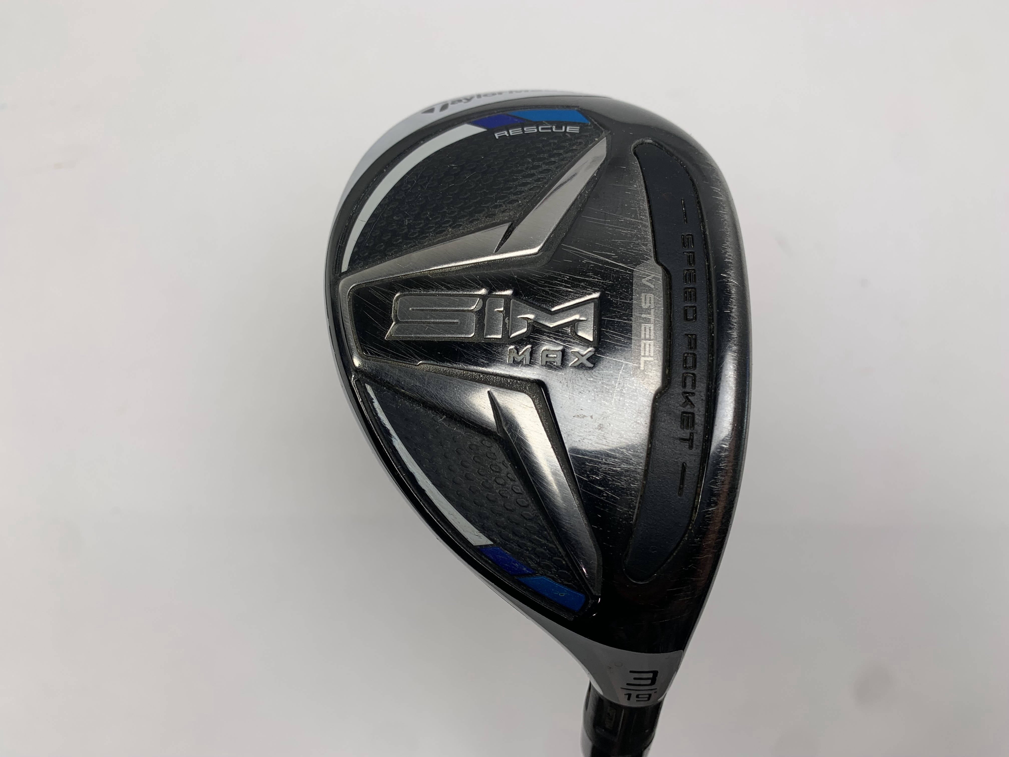 TaylorMade SIM MAX 3 Hybrid 19* Fujikura Ventus Blue 7S Stiff