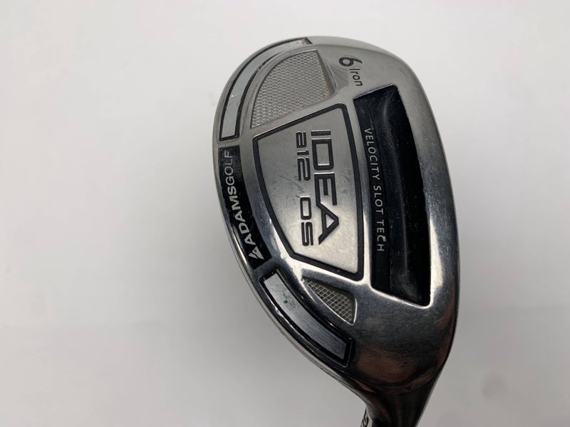 Adams Idea A12 OS 6 Hybrid 28* Grafalloy Adams 55g Senior Graphite Mens RH