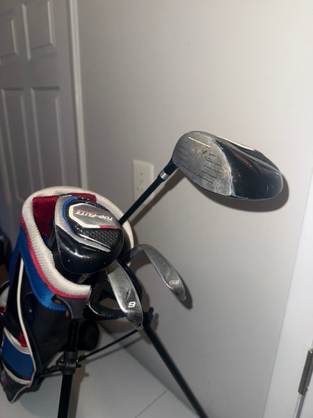 Junior Top Flite Junior Right Handed Clubs (Full Set) Junior 4 Pieces (Used)