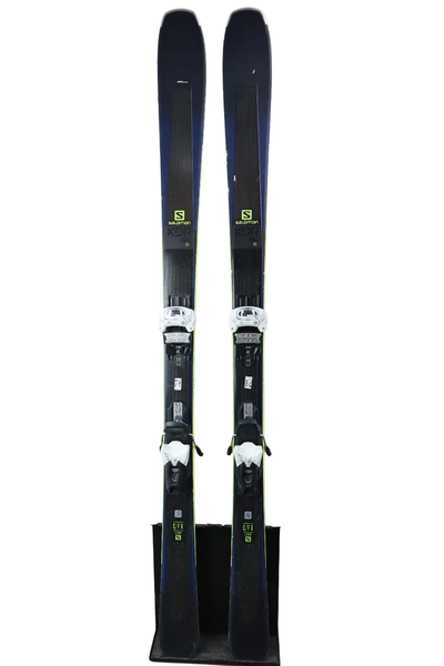 Used 2019 Salomon XDR 80 Ti Skis with Attack 11 Bindings - 169cm