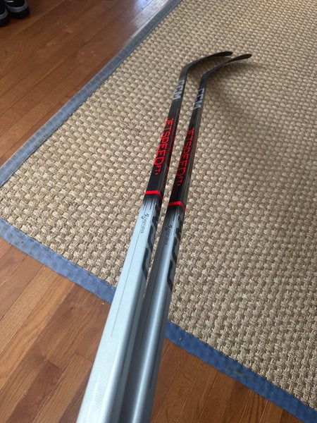 Senior CCM JetSpeed Team Left Hand Hockey Stick P28 85 Flex Pro Stock (New)