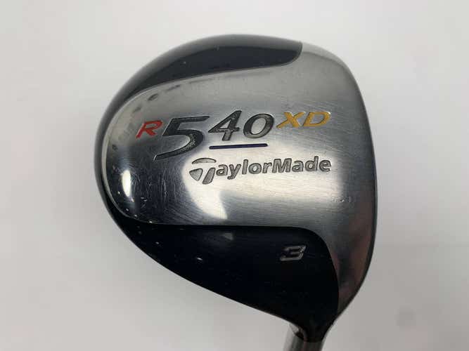 TaylorMade R540 XD 3 Fairway Wood 15* MAS2 55g Stiff Graphite Mens RH