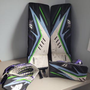 35" Brian's Optik 2 Full Right Goalie Full Set, RH Glove(Used)