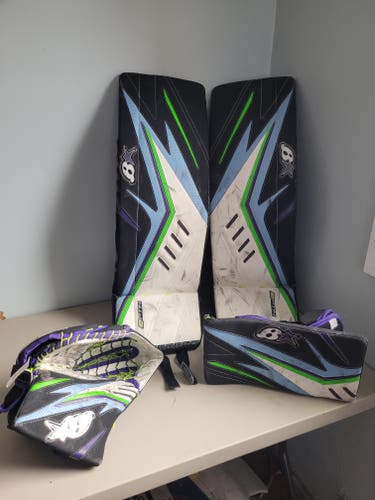 35" Brian's Optik 2 Full Right Goalie Full Set, RH Glove(Used)