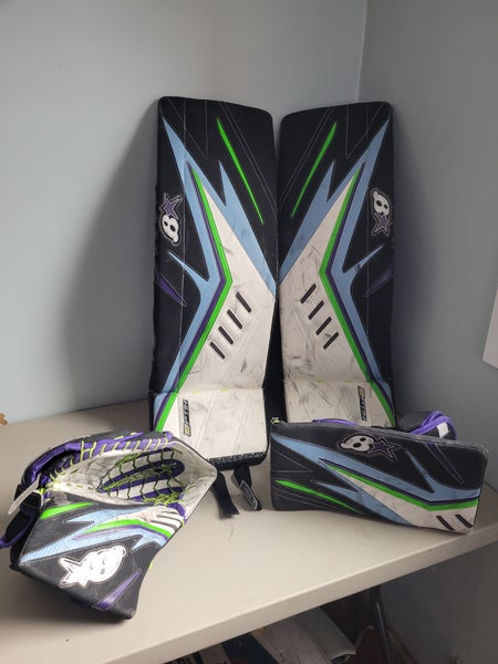 35" Brian's Optik 2 Full Right Goalie Full Set, RH Glove(Used)