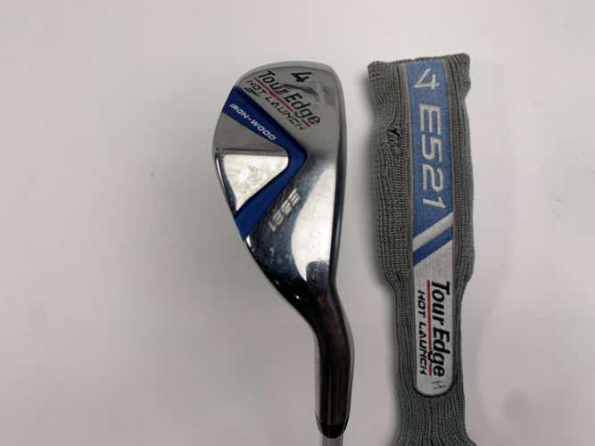 Tour Edge Hot Launch E521 Ironwood Single 4 Iron Fubuki HD Regular Mens RH HC