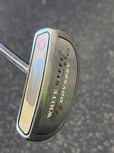Used Odyssey WHITE STEEL Mens Putter RH 11849-S000034345