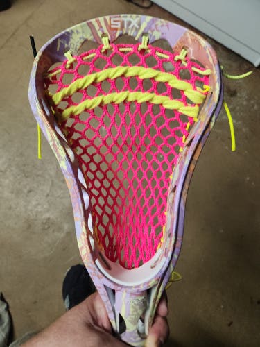 Rare Vintage STX Blur Strung X2 Head Slightly (Used)