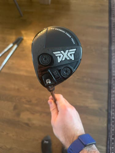 Men's PXG 0341 X GEN4 Left Hand Fairway Wood Stiff Flex 5 Wood