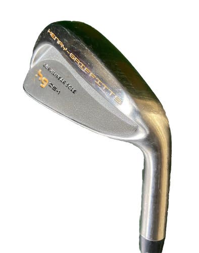 Henry-Griffitts OS-1 Curvilinear Sole 7 Iron RH Stripe-It LW-50 Ladies Graphite