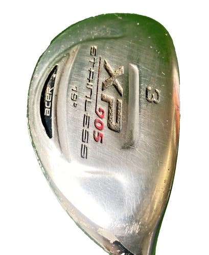 Acer Golf XP-905 3 Hybrid 19* Dual Sole Men's RH Graphite 38.5" New Grip