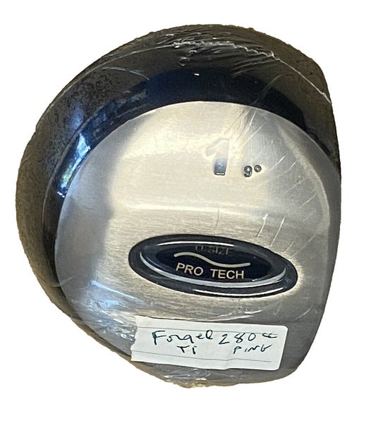 Pro Tech O-Size 280cc Forged Ti 9* Driver Head Only 0.335 RH New In Wrapper NOS