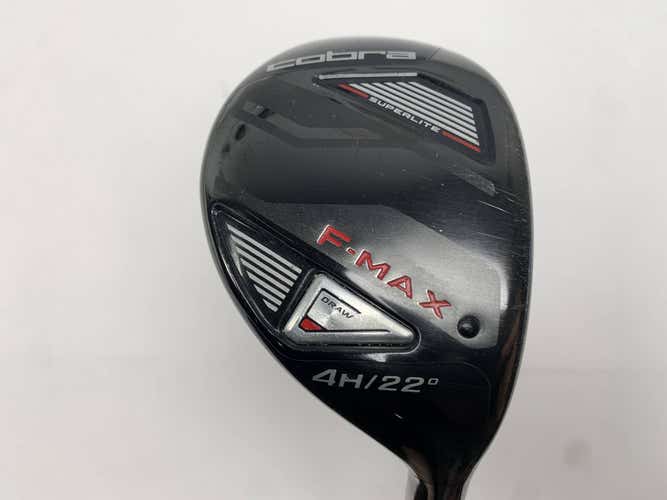 Cobra F-Max Superlite Womens 4 Hybrid 22* C6 Series 40g Ladies Graphite RH