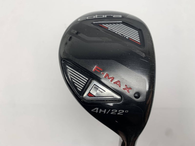 Cobra F-Max Superlite Womens 4 Hybrid 22* C6 Series 40g Ladies Graphite RH