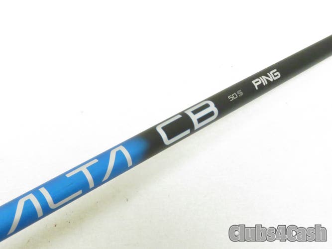 Alta CB Blue 50 Stiff Flex Driver Shaft +PING G425 G430 G440 Adapter