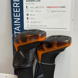 Adjustable Size Leki Alpine Touring NEW LEKI SHERPA LITE Ski Poles (New)