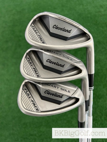 Cleveland Smart Sole Full Face 3 Wedge Set (Gap, Sand, & Lob Wedges)