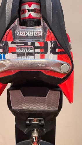 Men's 2021 Nordica Dobermann GS WC 193 cm Racing Skis With Bindings Max Din 18 (Used)