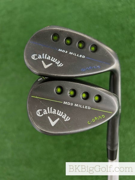 Callaway MD3 Custom Black 2 Wedge Set (56 & 60 Degrees)