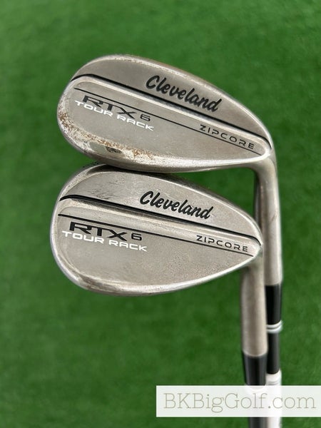 Cleveland RTX6 Tour Rack Raw 2 Wedge Set (56 & 60 Degrees) +1