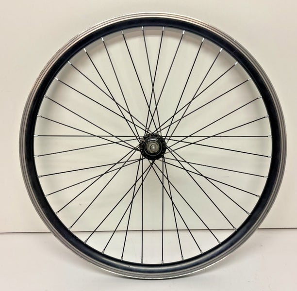 Black Aluminum 36-Spoke 24" Bolt-On Rear Wheel for Freewheel Fast Shipping