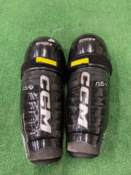 Senior CCM Tacks AS-V Shin Pads 14" (Used)