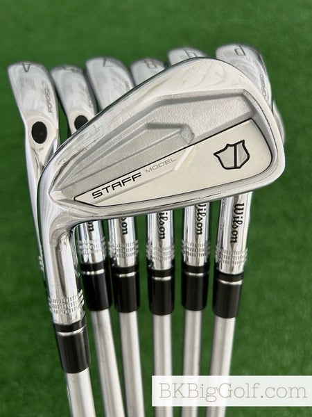 LH Wilson Staff Model CB 25 Iron Set 4-P / KBS Tour C-Taper Lite 110 Stiff