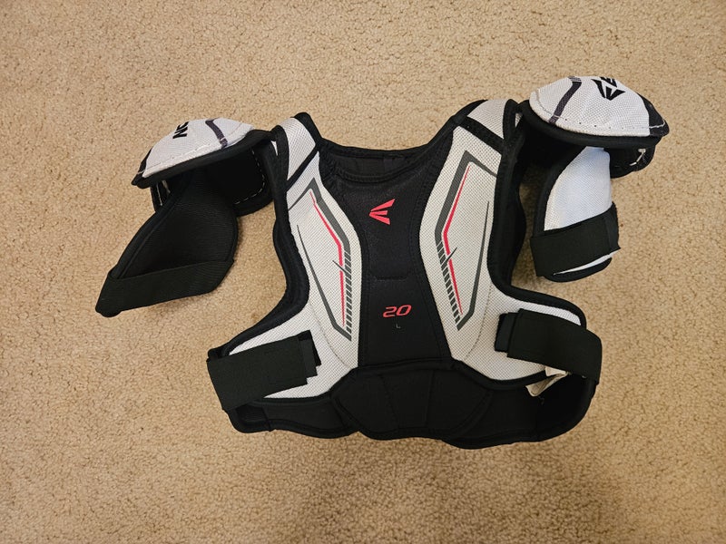 Large Junior Easton Synergy Shoulder Pads (Used)