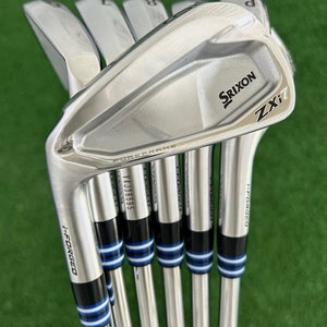 LH Srixon ZXi7 Forged 25 Iron Set 5-P / Project X 6.0 Stiff