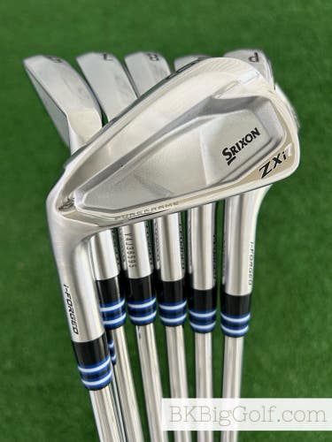LH Srixon ZXi7 Forged 25 Iron Set 5-P / Project X 6.0 Stiff