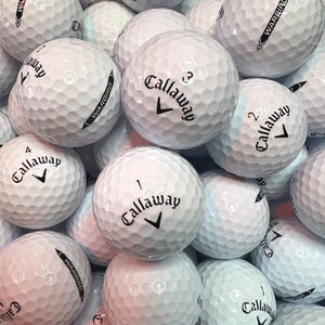 24 Premium AAA White Callway Warbird Used Golf Balls