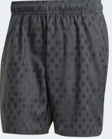 Adidas Men's Medium Gray Club Graphic Short(New)