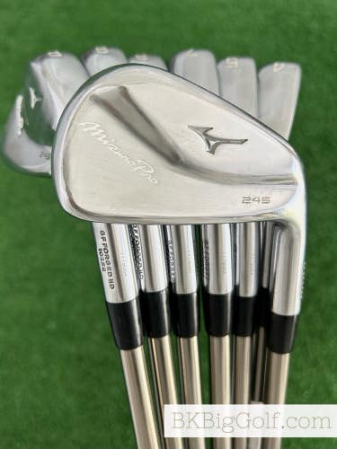 Mizuno Pro 245 Forged Iron Set 4-P / Recoil F3 Regular Graphite