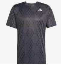 Adidas Men's Medium Gray Club Graphic Shirt(New)