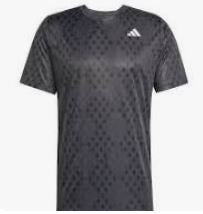 Adidas Men's Medium Gray Club Graphic Shirt(New)