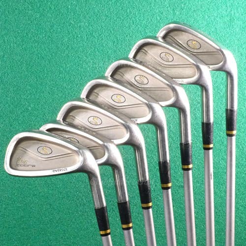 King Cobra Original Oversize 4-PW Iron Set Factory Graphite Firm *READ*