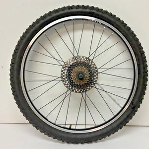 Alexrims DM18 8-Speed 32-Spoke Aluminum Disc Brake 24" QR Rear Wheel +Tire