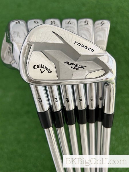 Callaway Apex Pro 19 Forged Iron Set 4-P / True Temper Elevate Tour 120 Stiff