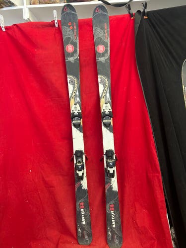 Fischer watea 176cm all mountain ski, bindings: Fischer, binding range: 294-321