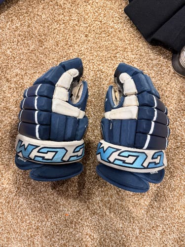 CCM Custom 4 Roll Gloves 14" (Used)