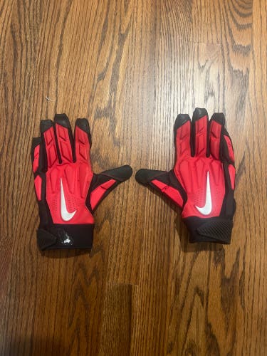 Large Adult Nike D-TACK 6.0 Gloves (Used)