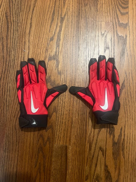 Large Adult Nike D-TACK 6.0 Gloves (Used)