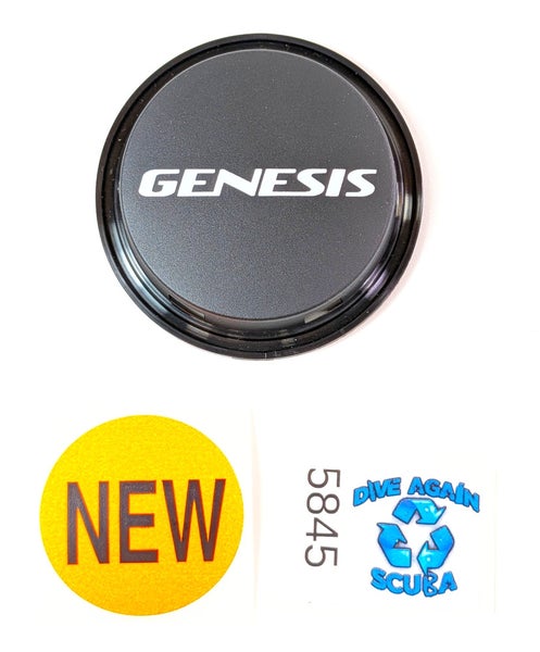 Genesis Atlas Diaphragm Front Cover Purge Button 2nd Stage Regulator Scuba Dive