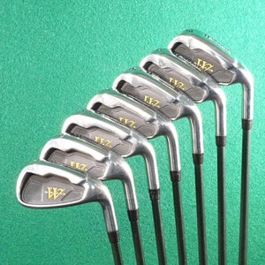 Warrior Custom Golf Cavity Back 3-9 Iron Set Factory Graphite Regular *READ*