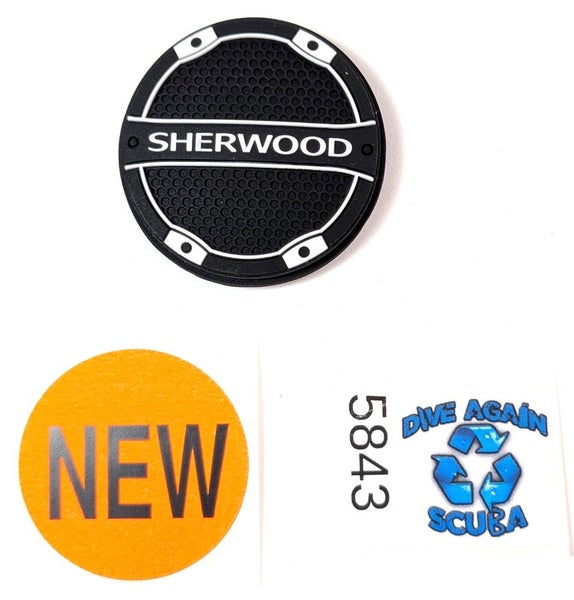 Sherwood SR2 Diaphragm Purge Front Cover 2nd Stage Scuba Dive Regulator Button