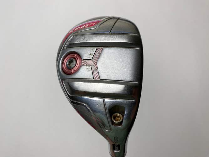 Cobra King F7 Ladies 4 Hybrid 24.5* Fujikura Pro 60 60g Ladies Graphite RH
