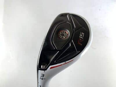 Taylormade R15 3 Hybrid 19* Fujikura Speeder Evolution 77g Stiff Mens LH
